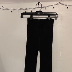 Black Fleece Lined Leggings